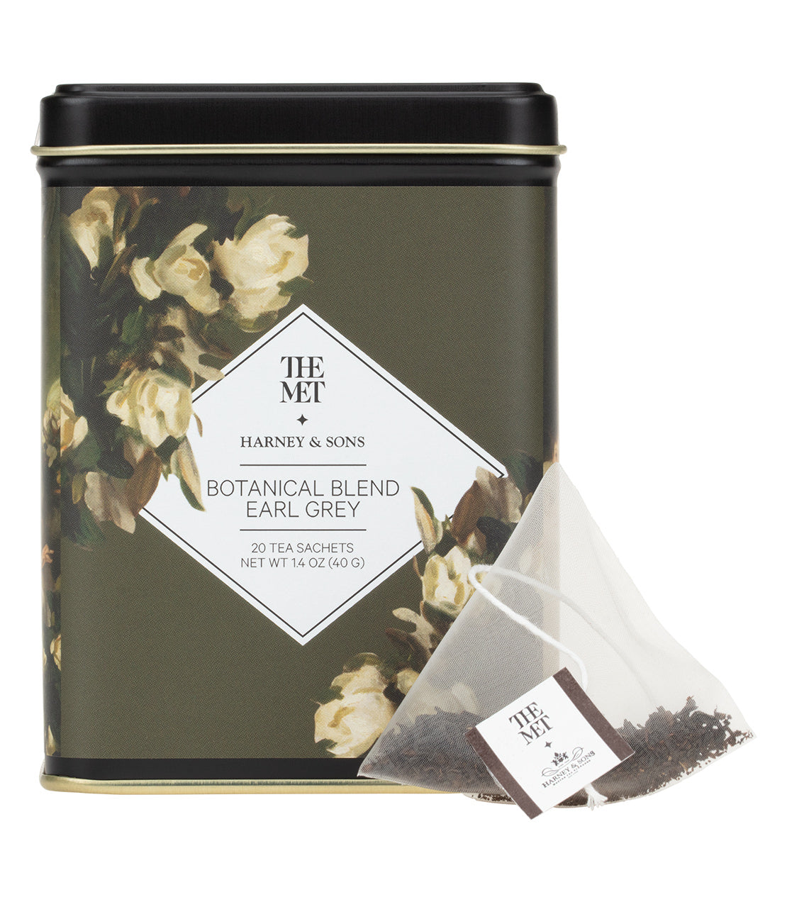 Botanical Blend Earl Grey, Tin of 20 Sachets