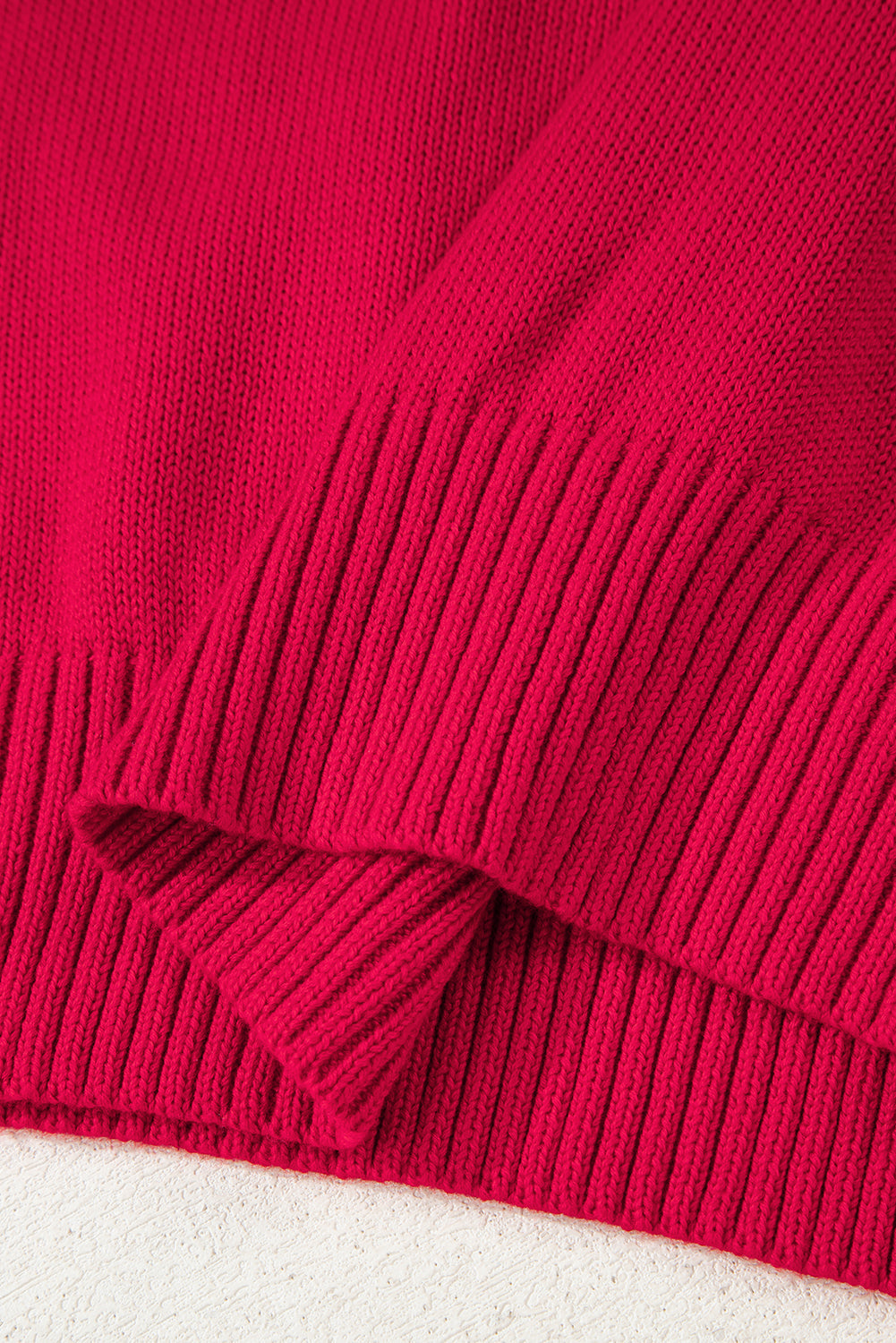 MERRY Christmas Drop Shoulder Baggy Sweater
