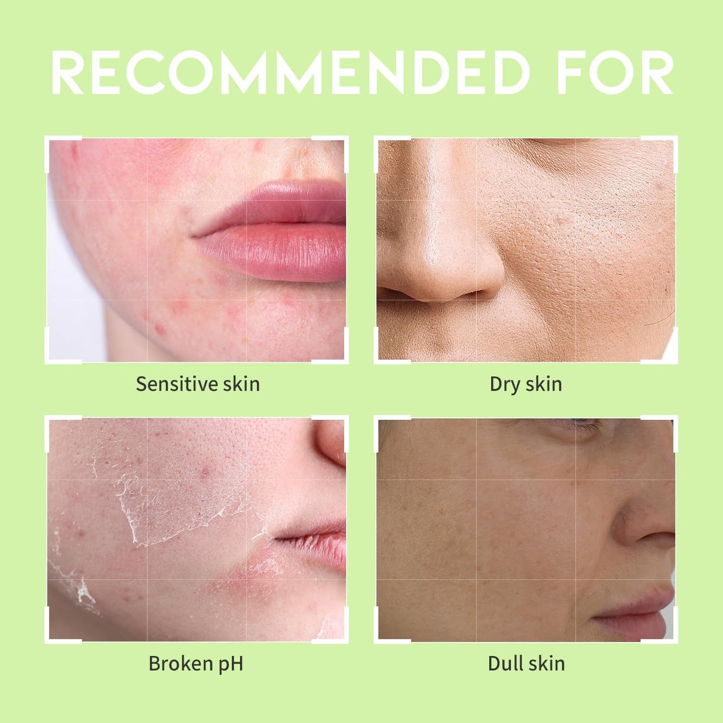 Hydrating Facial Cleanser, Gentle Soothing Korean Cleanser Face Wash for Acne-Prone Sensitive Skin. Green Plum Low Ph Cleansing Gel 200Ml 6.76 Fl. Oz.