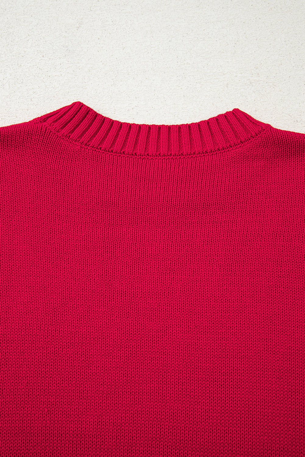 MERRY Christmas Drop Shoulder Baggy Sweater