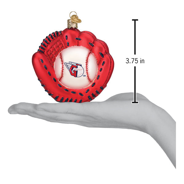 Guardians Baseball Mitt Ornament