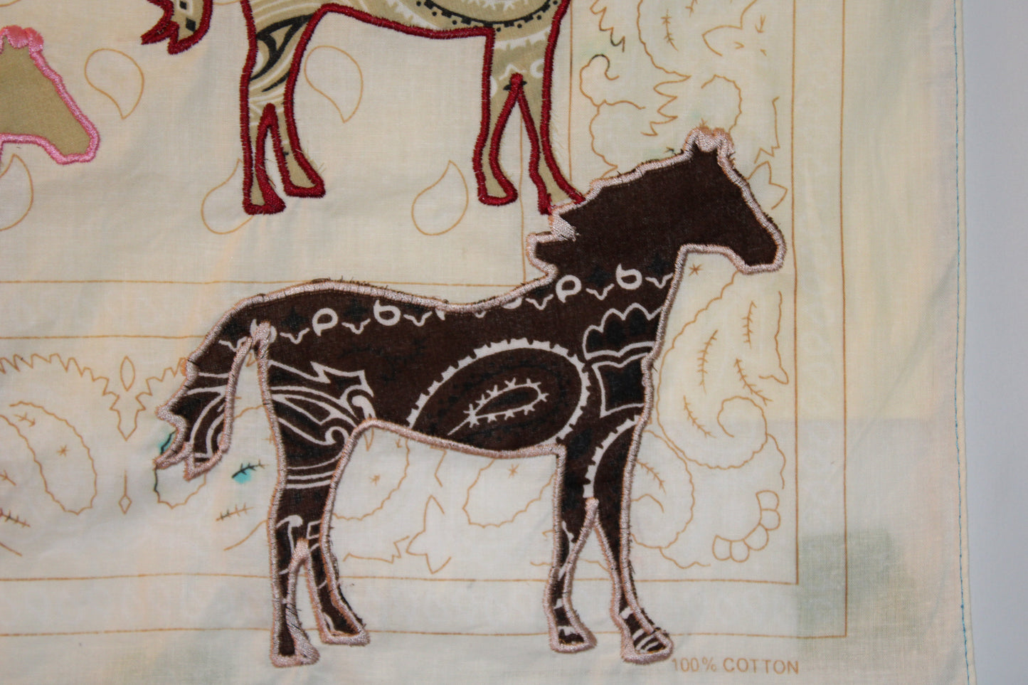 Grazing Horses Bandana