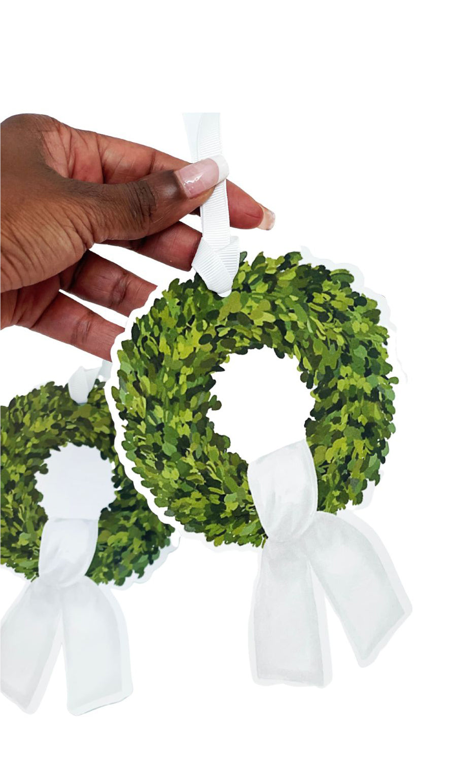 Boxwood Wreath Printed Wrapping Paper