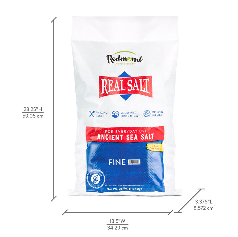 Real Salt® Fine Bulk (25 lb.)
