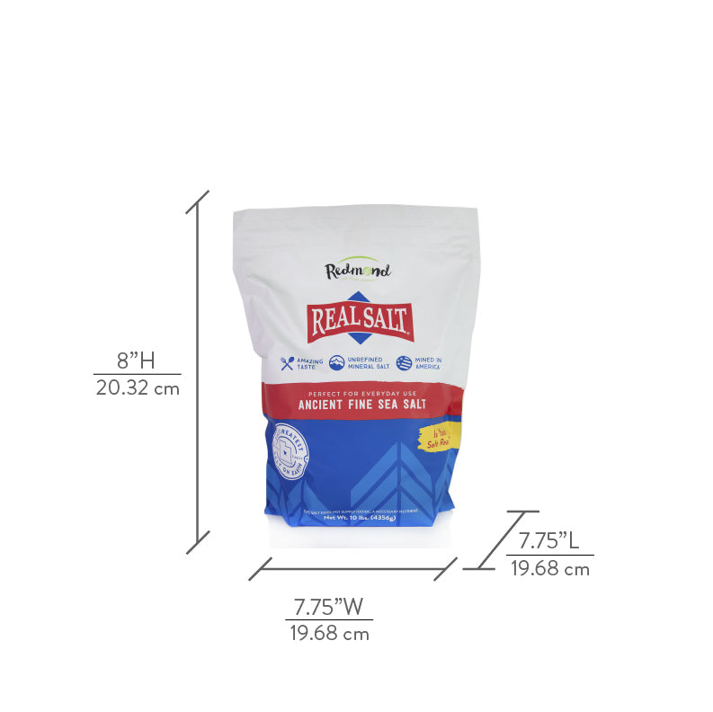 Real Salt Fine 10 lb Bag