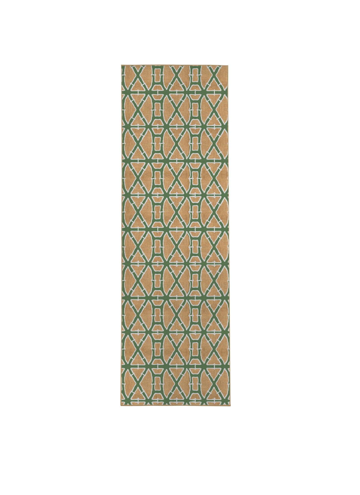 Bamboo Green Nu-Jute Rug - New & WASHABLE!