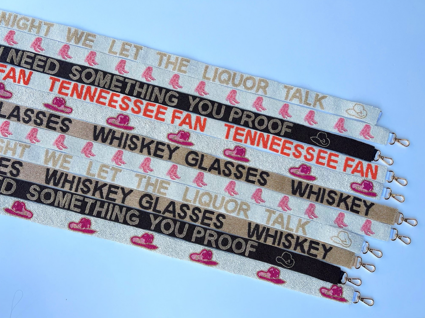 Tennessee Fan Concert Beaded Straps