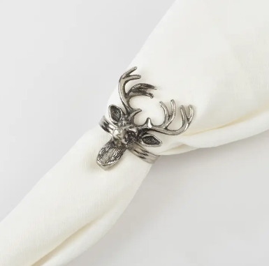 Reindeer Design Napkin Ring