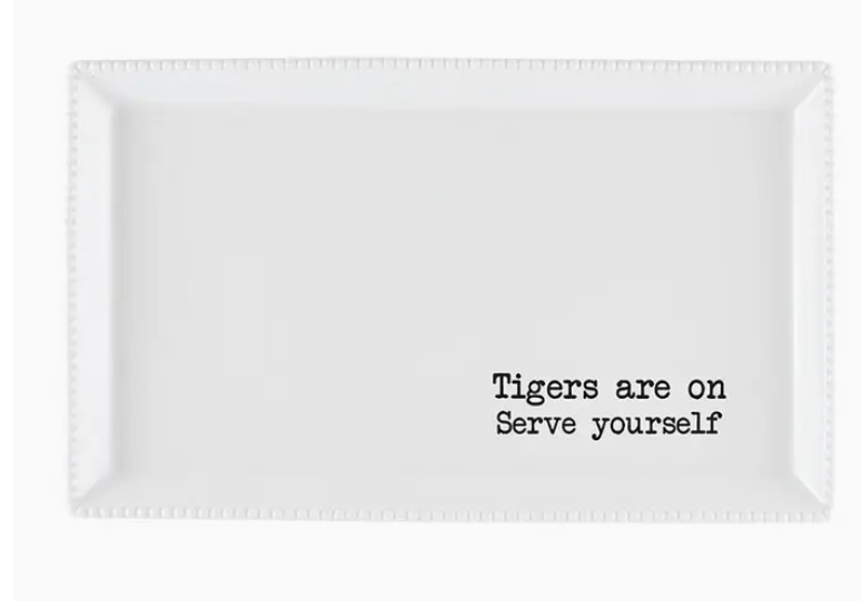 Tigers Serving Platter