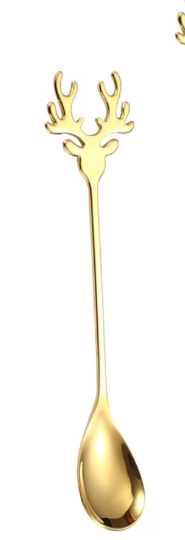 Antler Tea & Dessert Spoons - Set of 4