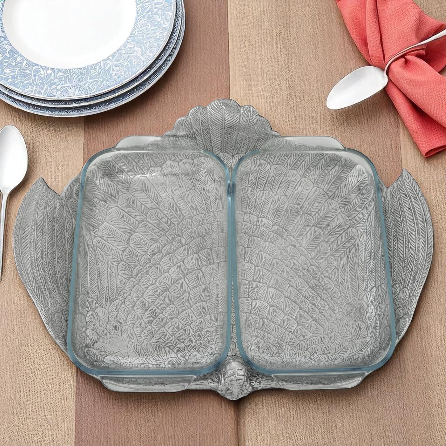 2Qt Double Base Turkey Casserole Holder