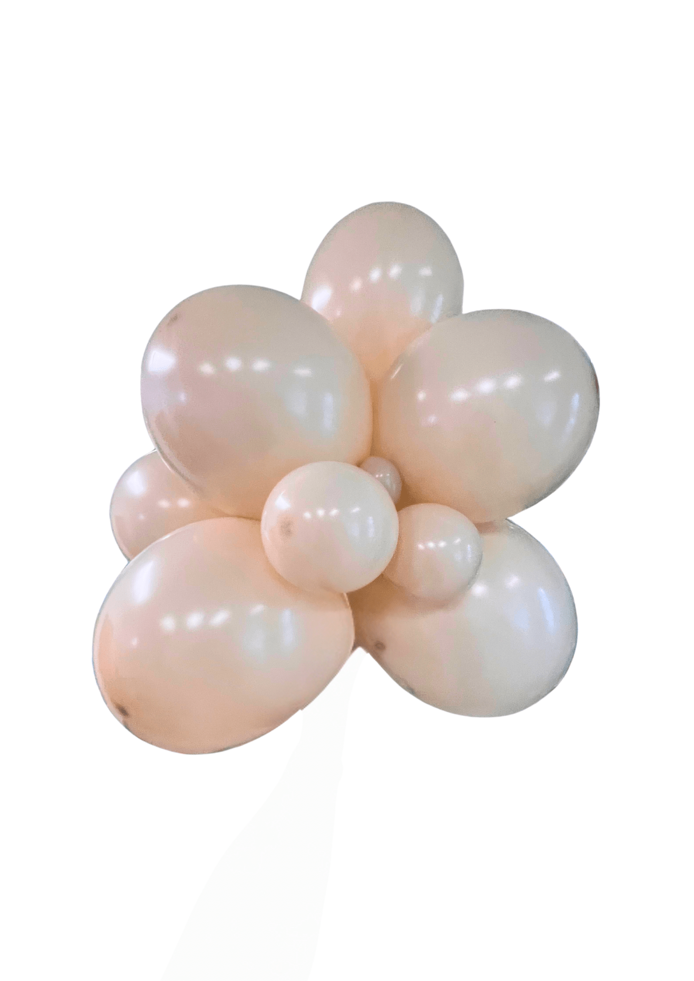 Premium Linen Latex Balloon Cluster (5", 11” and 17”)