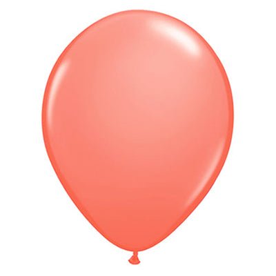 Premium Coral Latex Balloon Cluster (5", 11” and 17”)