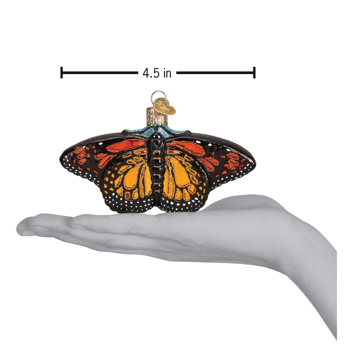 Monarch Butterfly Ornament - themonogram manor