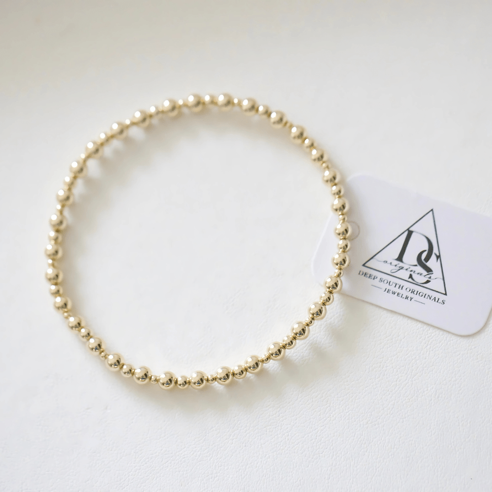 Lizzie Bracelet ~ 14k Gold-Filled - themonogram manor