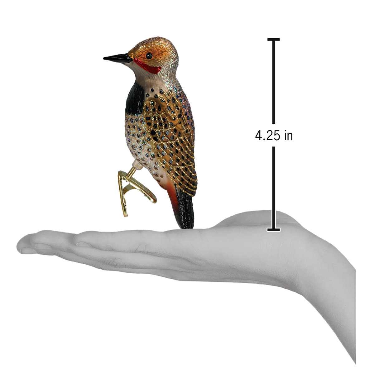 Northern Flicker Ornament - #themonogram manor #