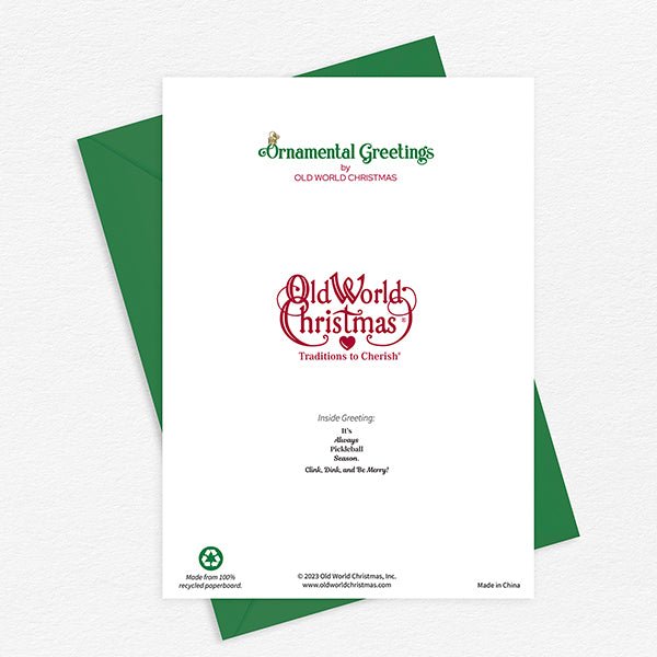 Pickleball Christmas Card - themonogram manor