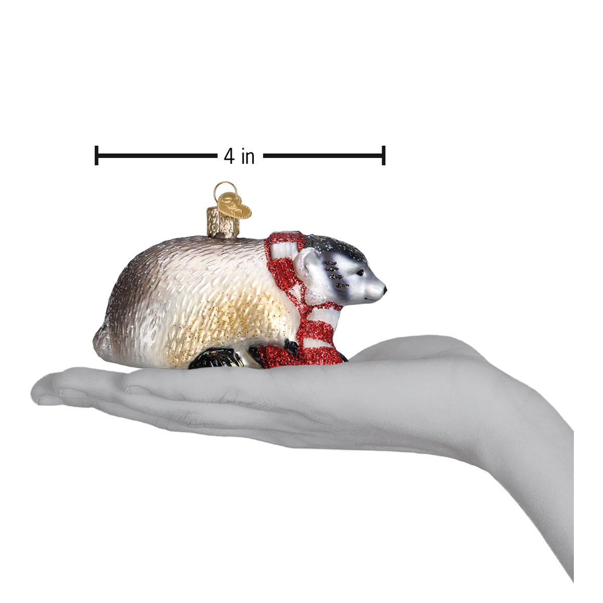 Badger Ornament - themonogram manor
