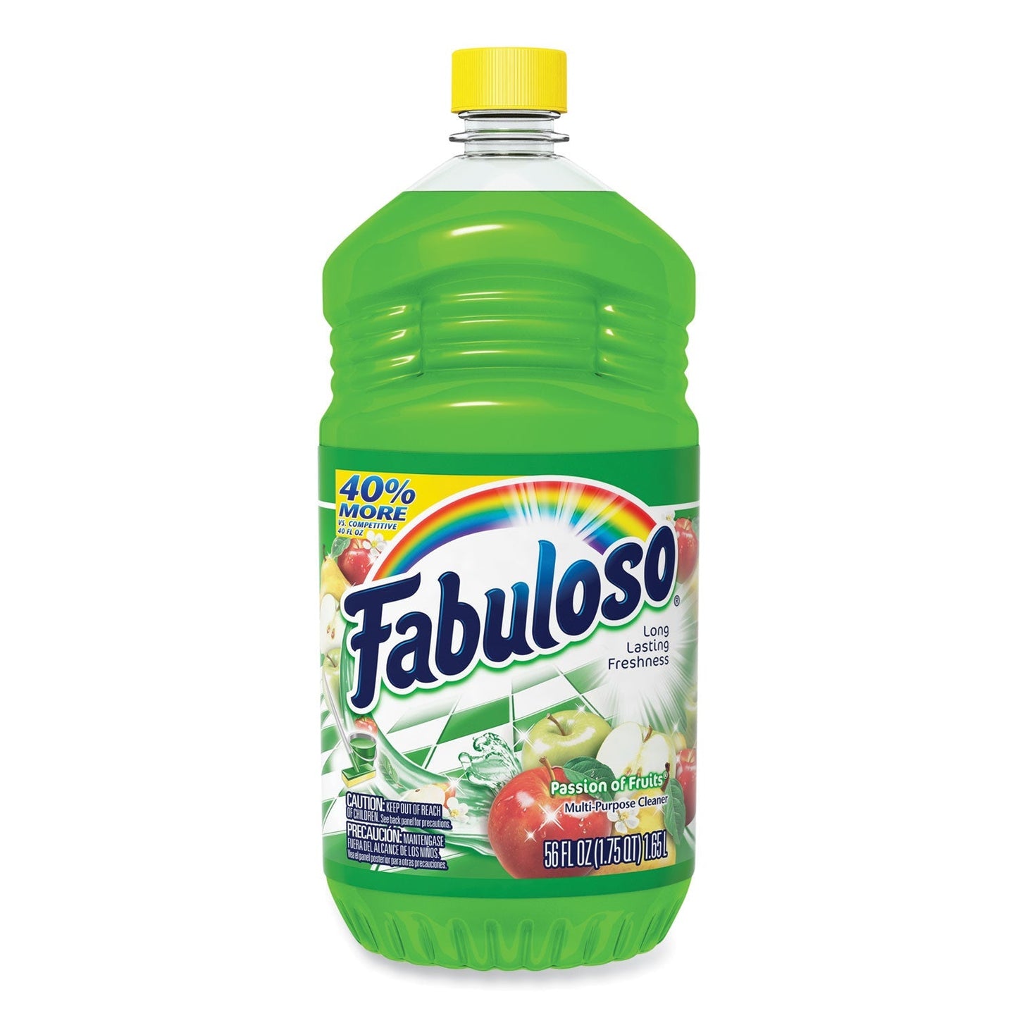 Fabuloso Multi - use Cleaner, Passion Fruit Scent, 56 oz, Bottle, 6/Carton - themonogram manor