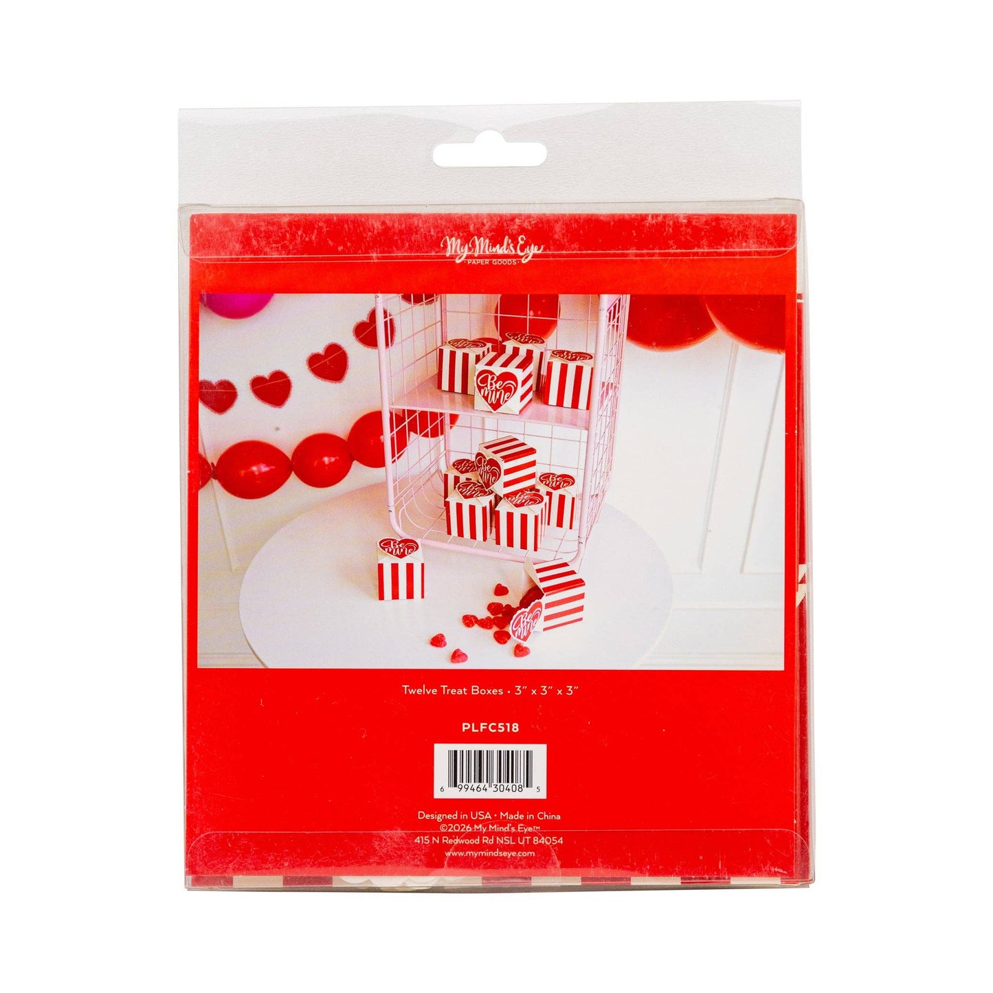 PLFC518 - Be Mine Treat Box 10ct - themonogram manor