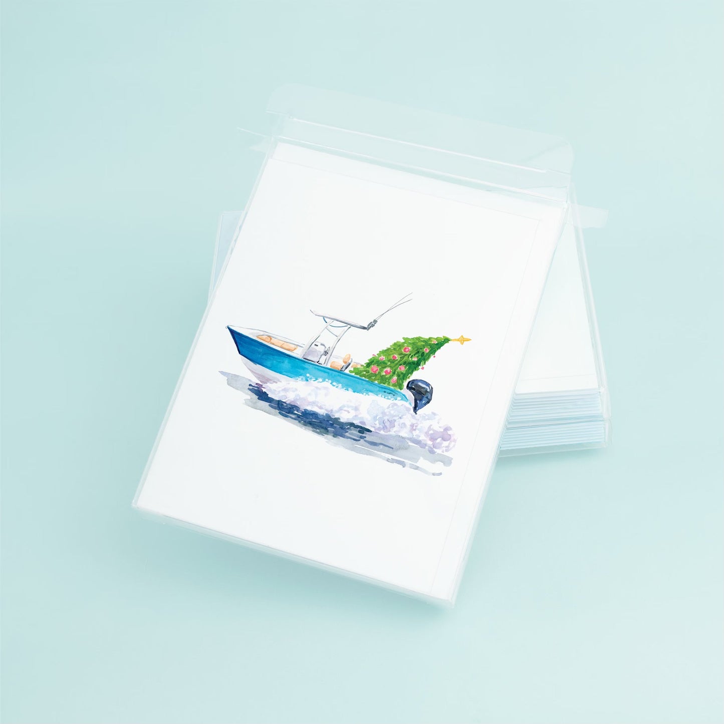 Christmas Fishing Boat - themonogram manor