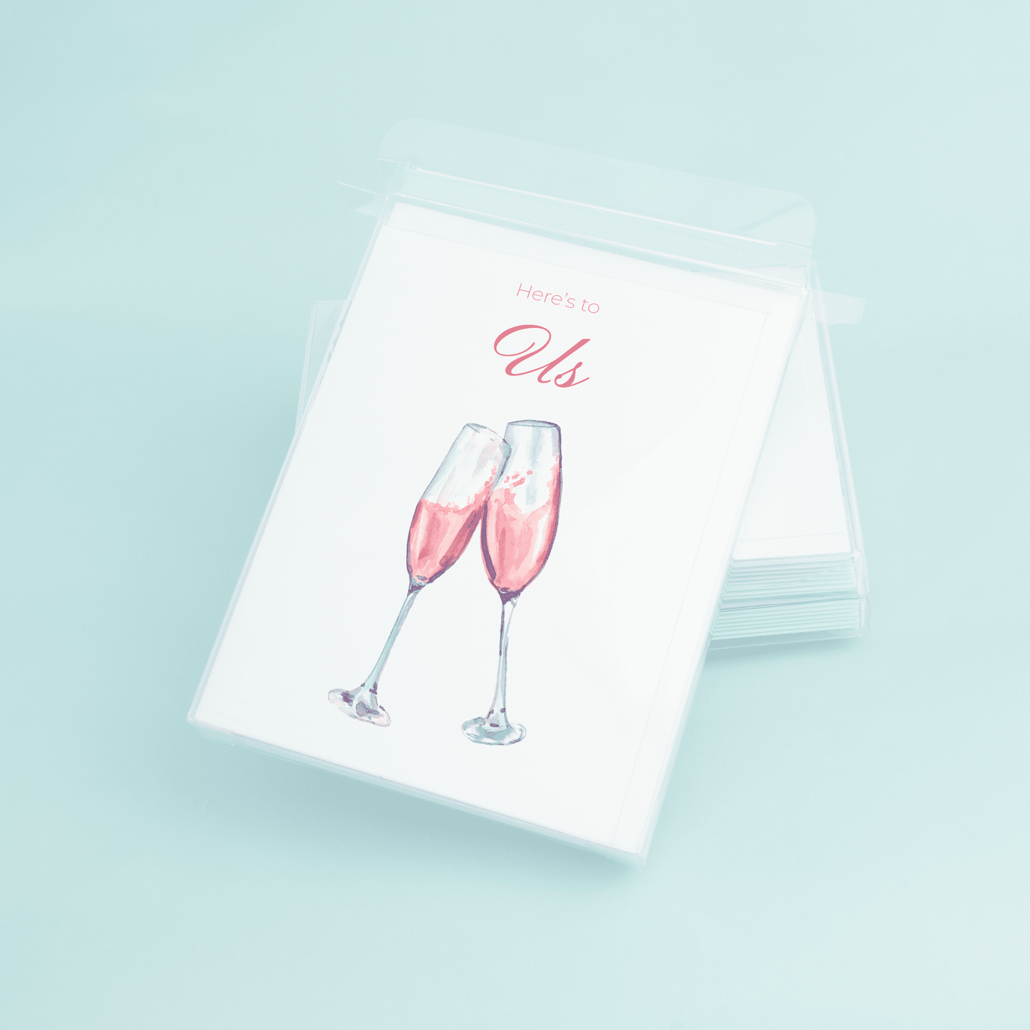 Rosé Clink "Here's To Us" - themonogram manor
