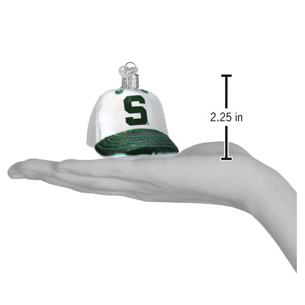 Michigan State Baseball Cap Ornament - #themonogram manor #
