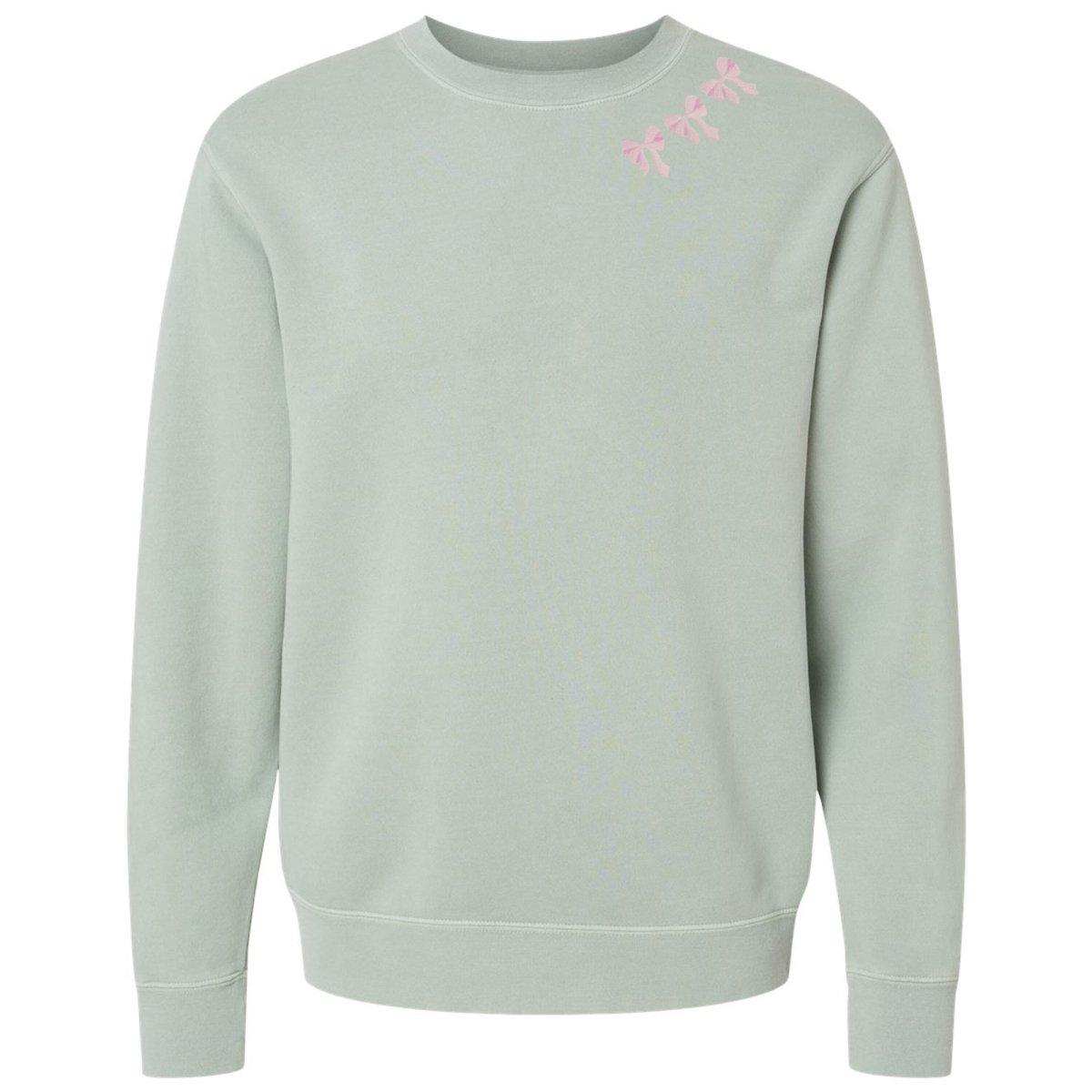 Embroidered 'Bow Collar' Cozy Crew - themonogram manor