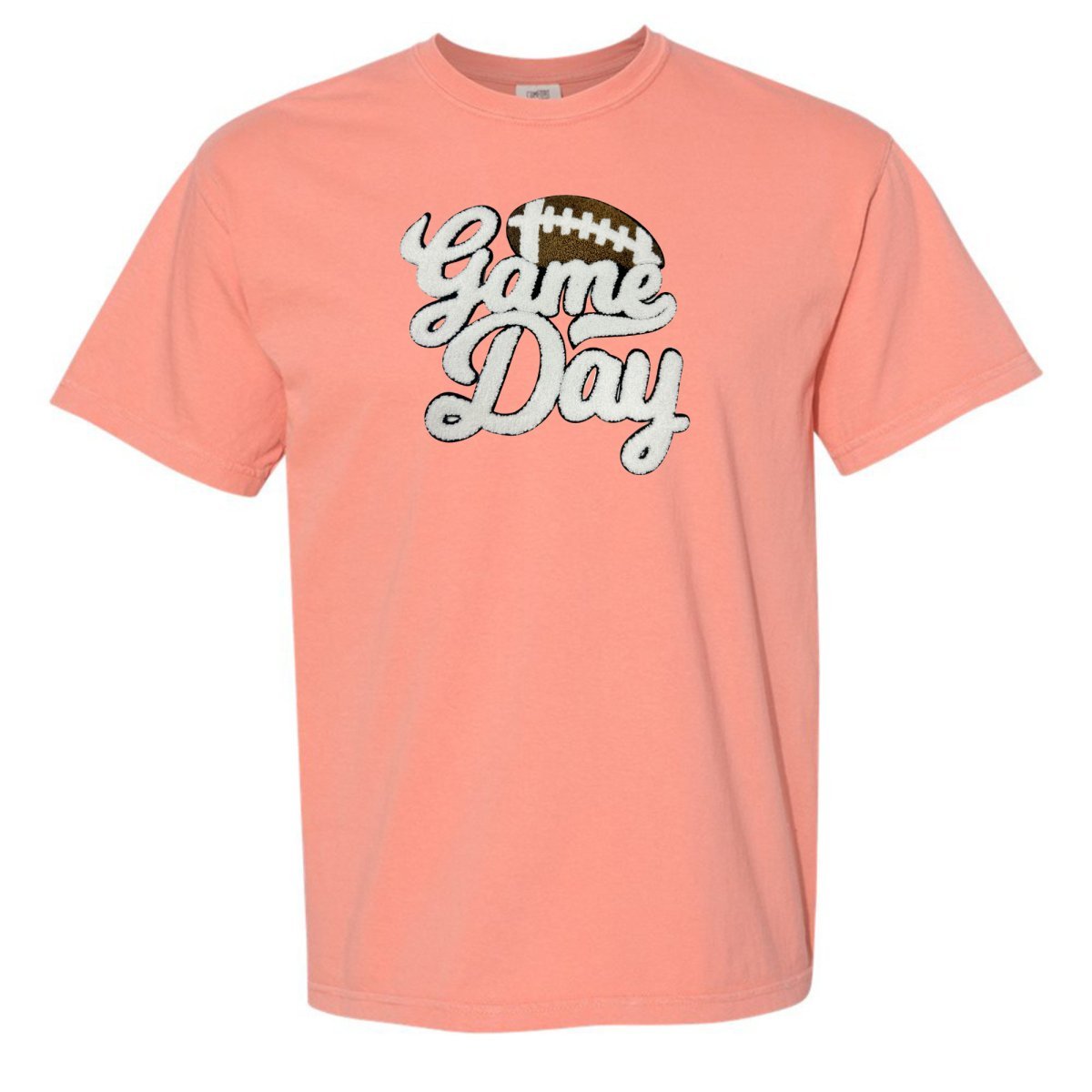 Football 'Game Day' Letter Patch T-Shirt - themonogram manor