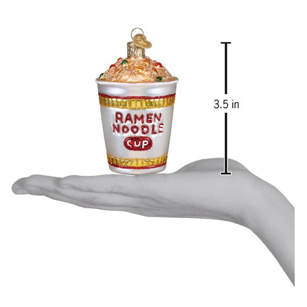 Ramen Noodle Cup Ornament - #themonogram manor #
