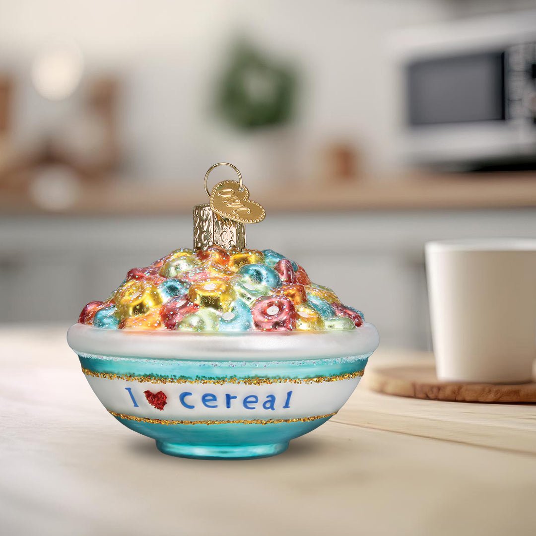 Bowl Of Cereal Ornament - themonogram manor