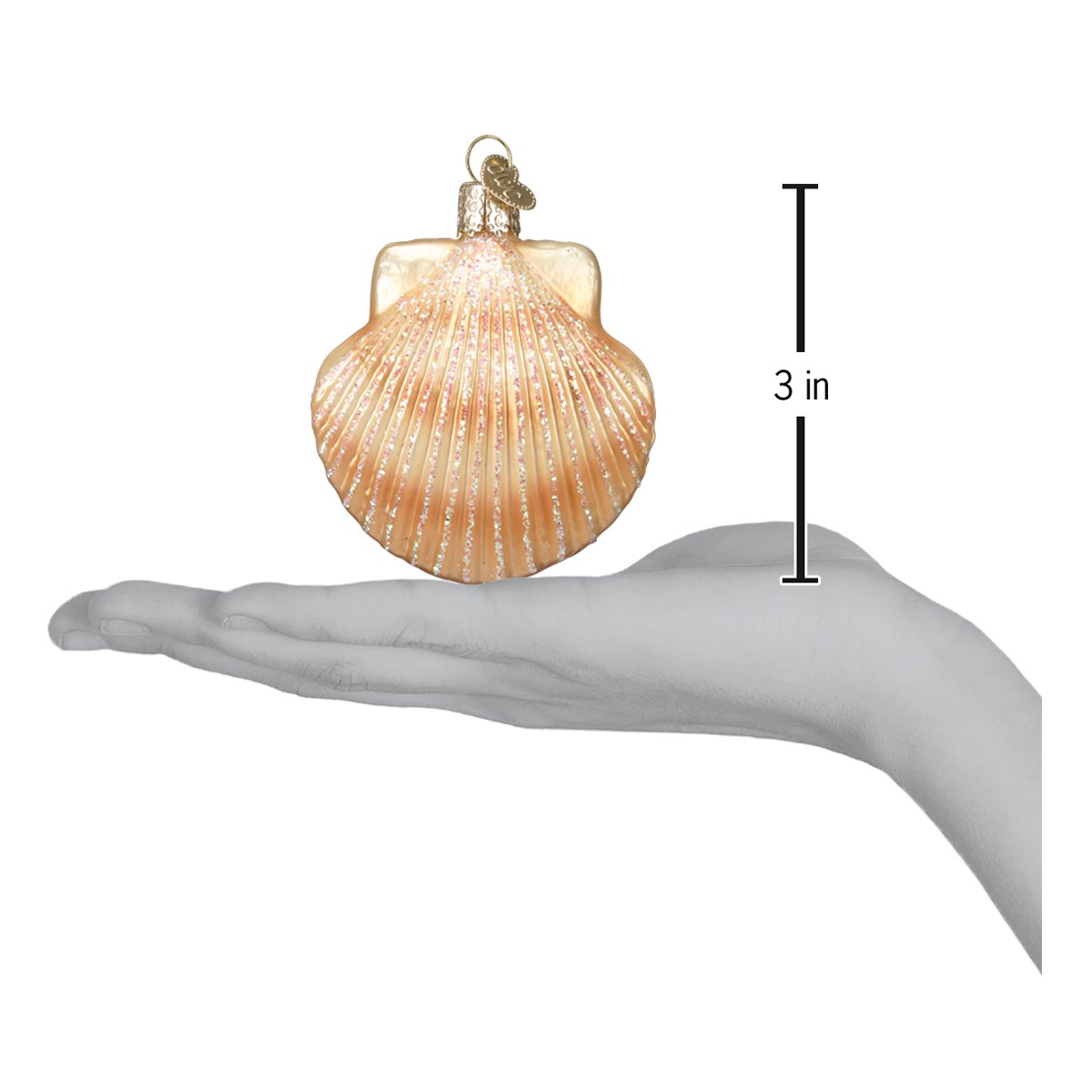 Scallop Shell Ornament - themonogram manor