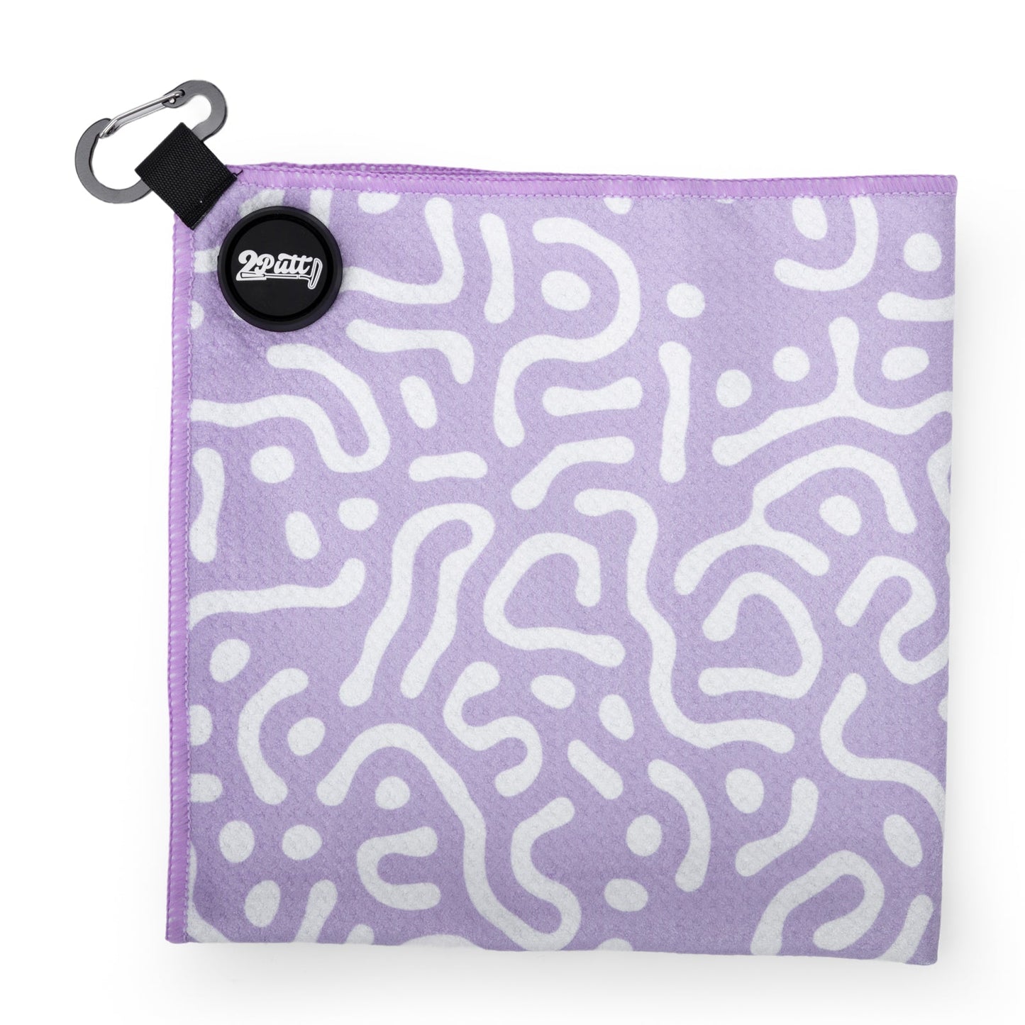 Wrong Fairway Lavender Magnet Golf Towel - themonogram manor