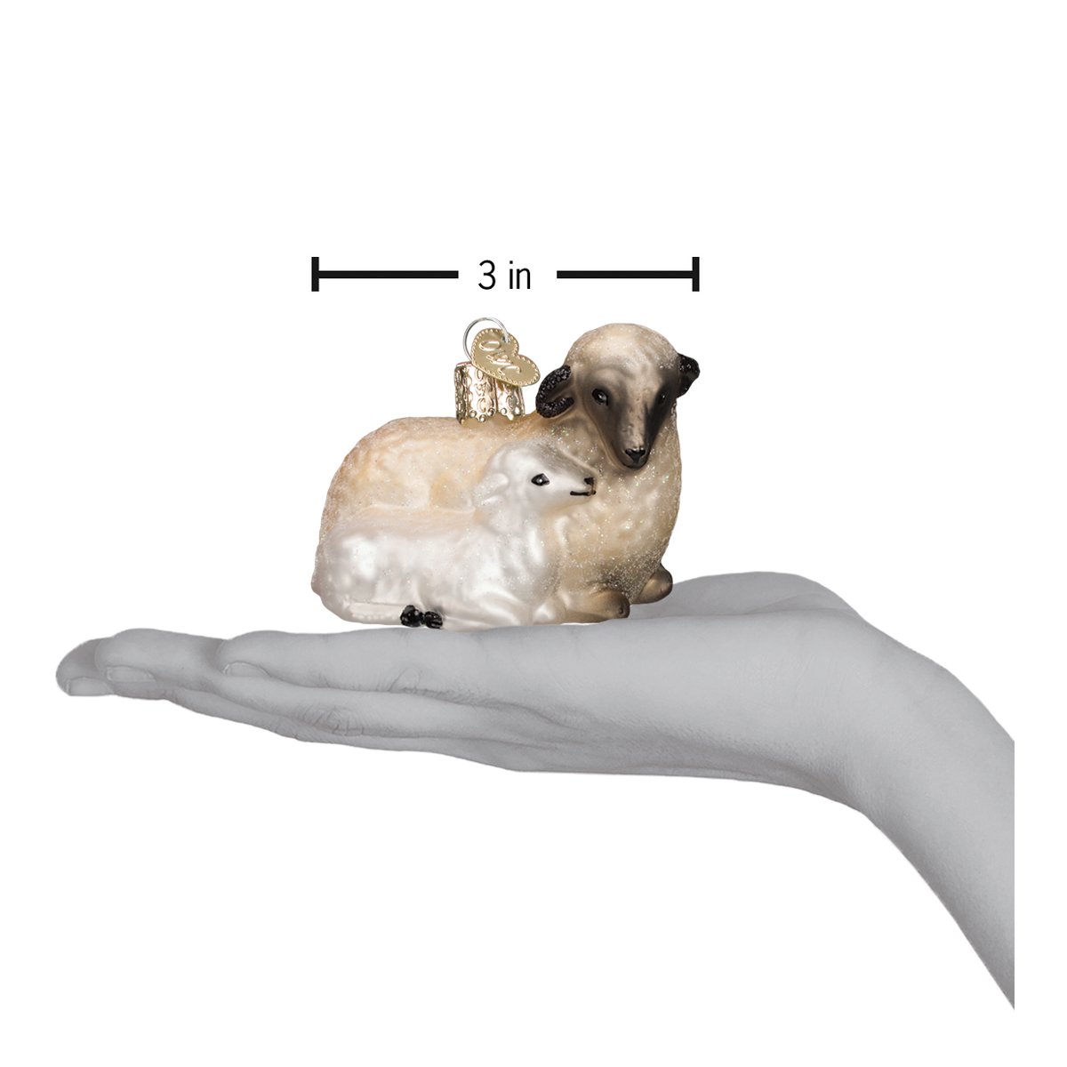 Sheep With Lamb Ornament - themonogram manor