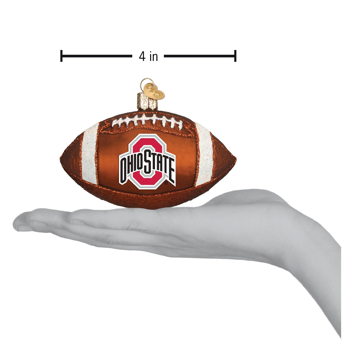 Ohio State Football Ornament - themonogram manor