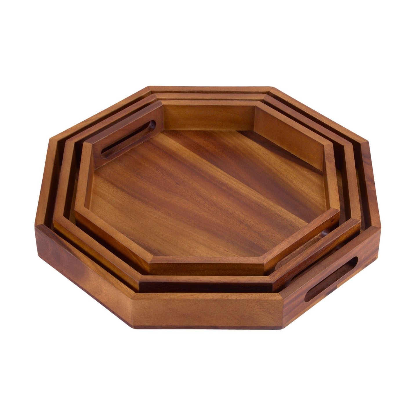 Octagon Serving Trays - Solid Bottom - themonogram manor