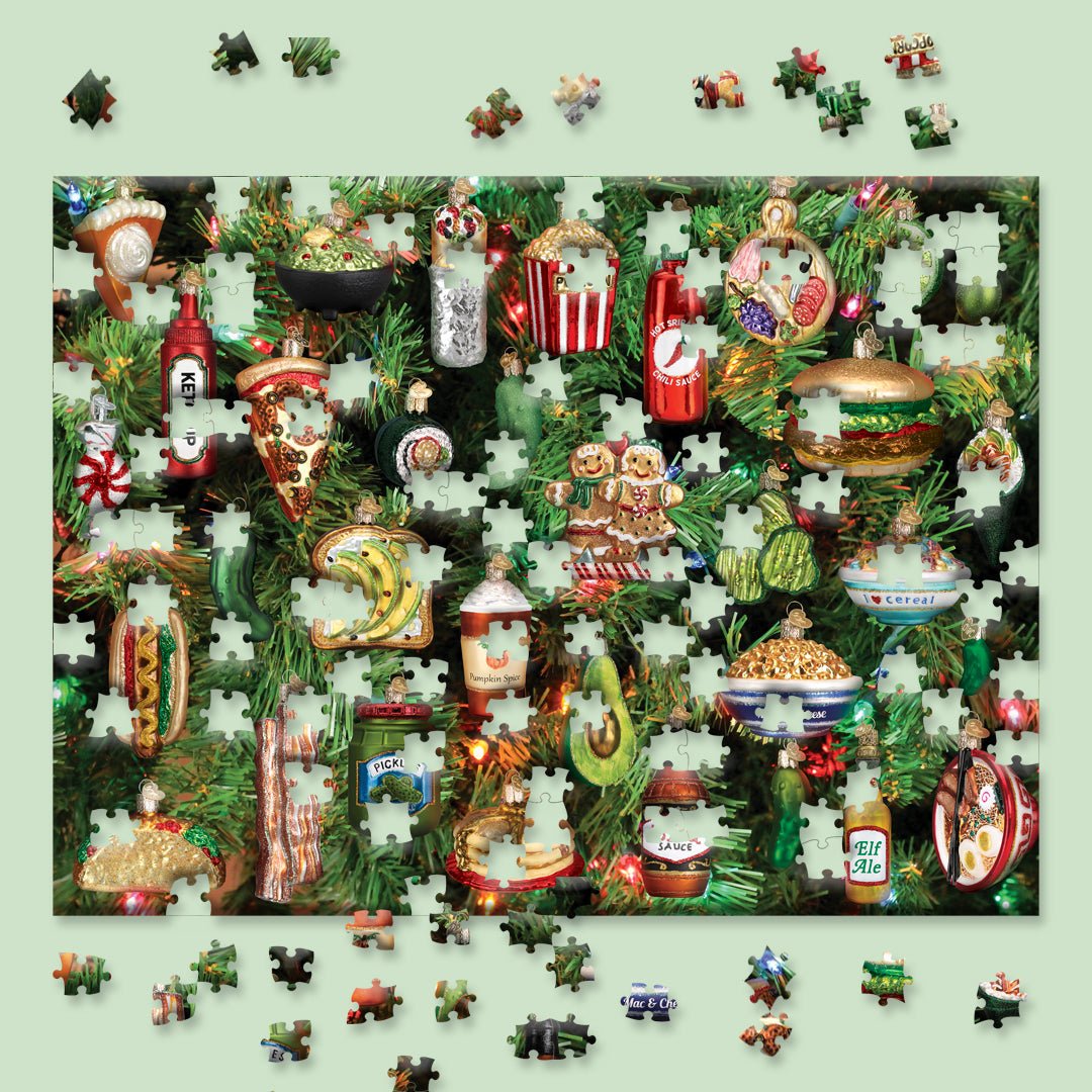 Tasty Christmas Puzzle - #themonogram manor #
