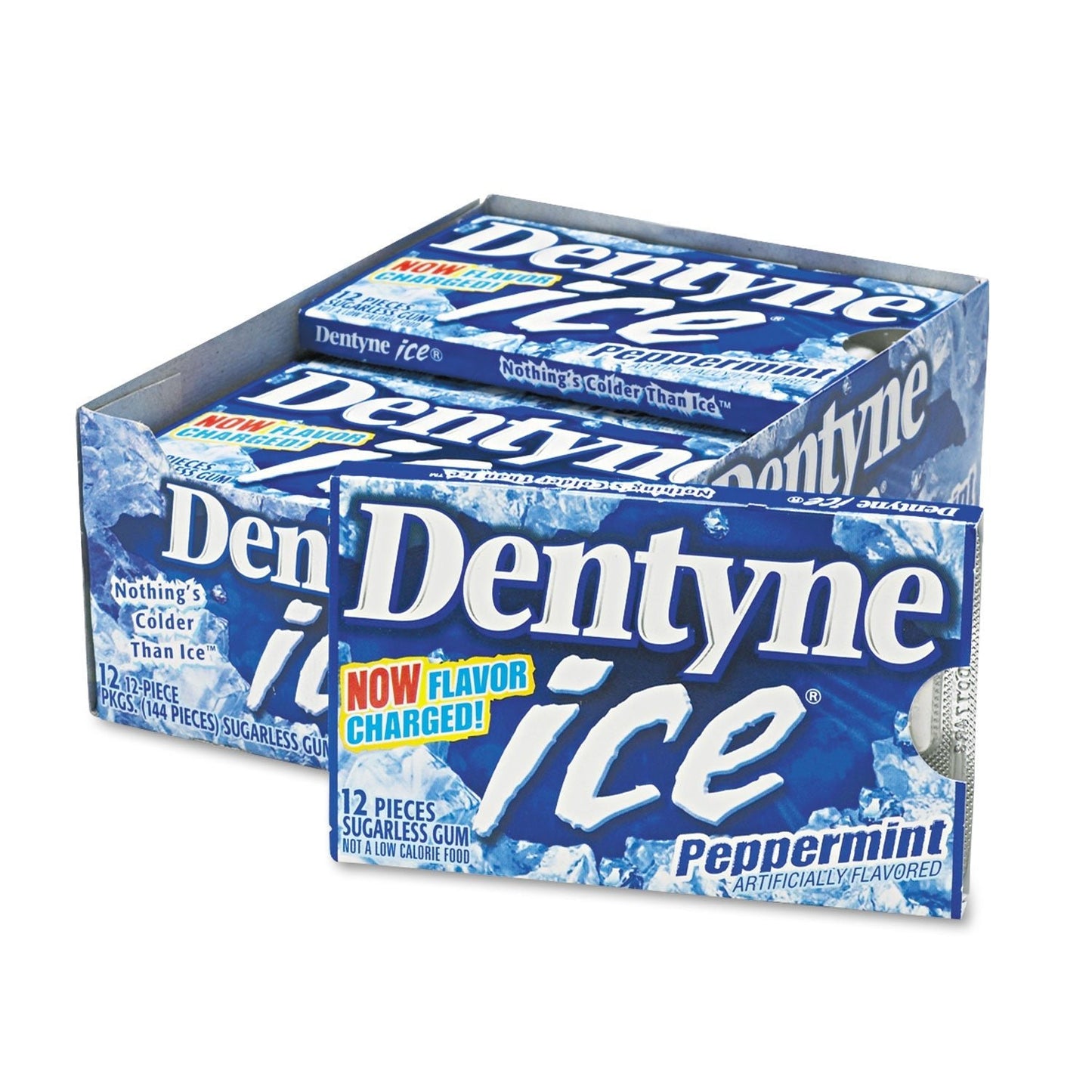 Dentyne Ice Sugarless Gum, Peppermint Flavor,16 Pieces/Pack, 9 Packs/Box - themonogram manor