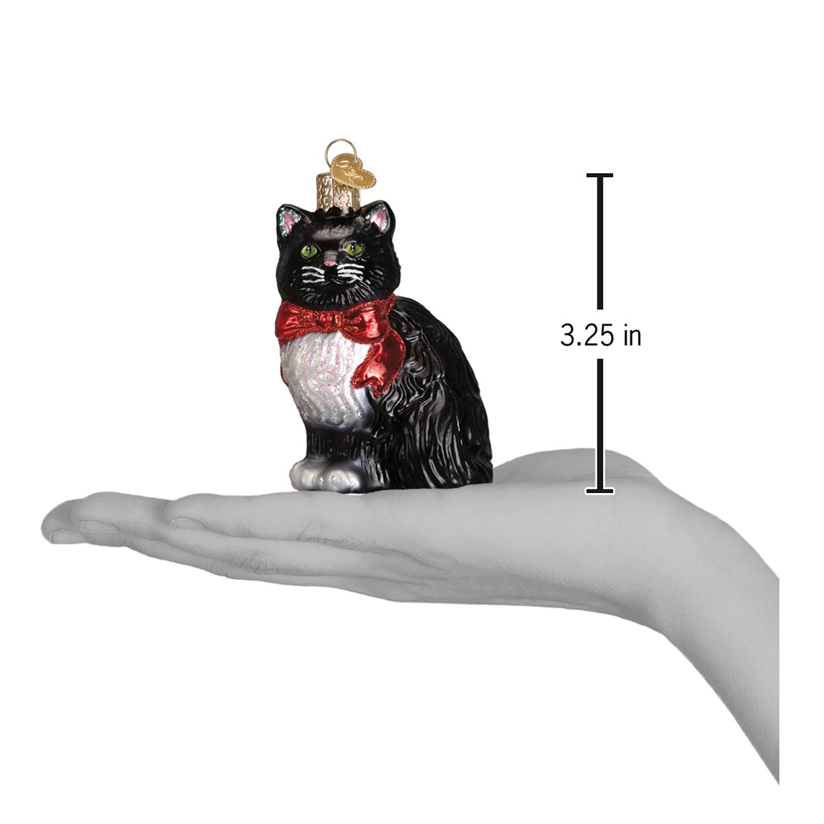 Tuxedo Kitty Ornament - themonogram manor