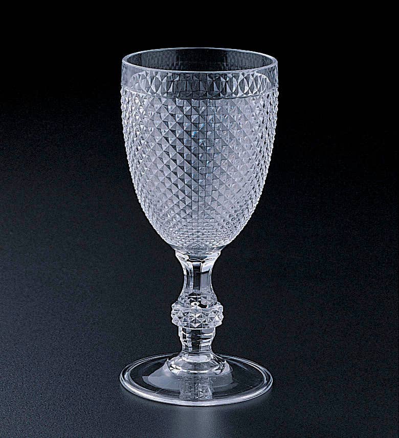 Diamond - Cut 14 - oz. Water Glass - themonogram manor