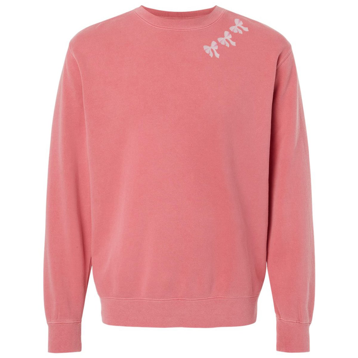 Embroidered 'Bow Collar' Cozy Crew - themonogram manor