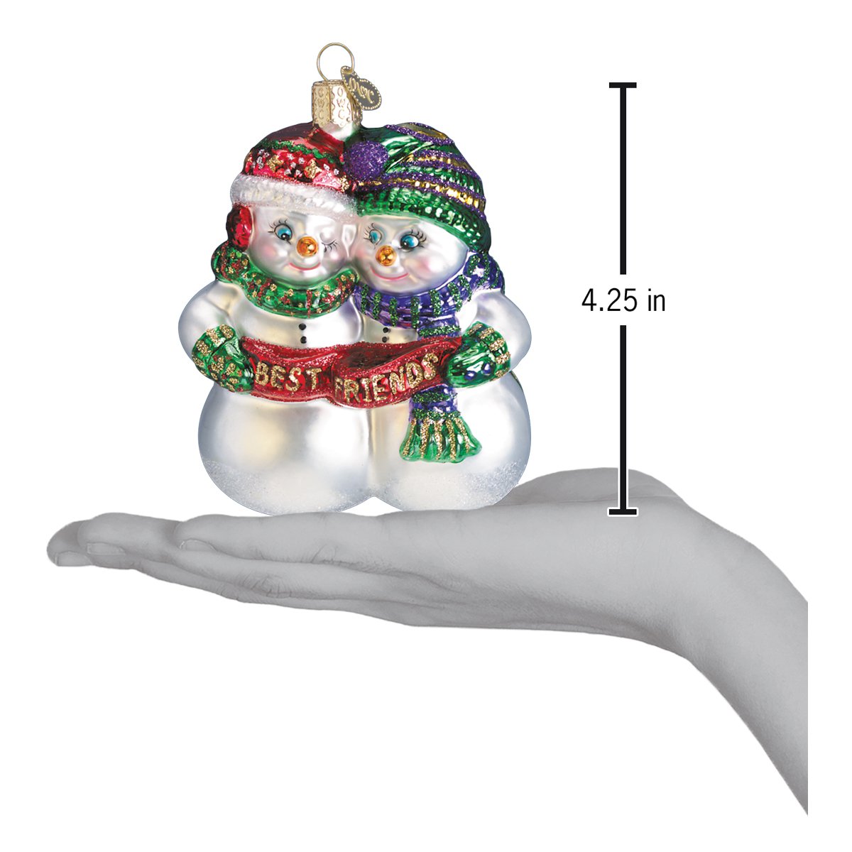 Best Friends Ornament - #themonogram manor #