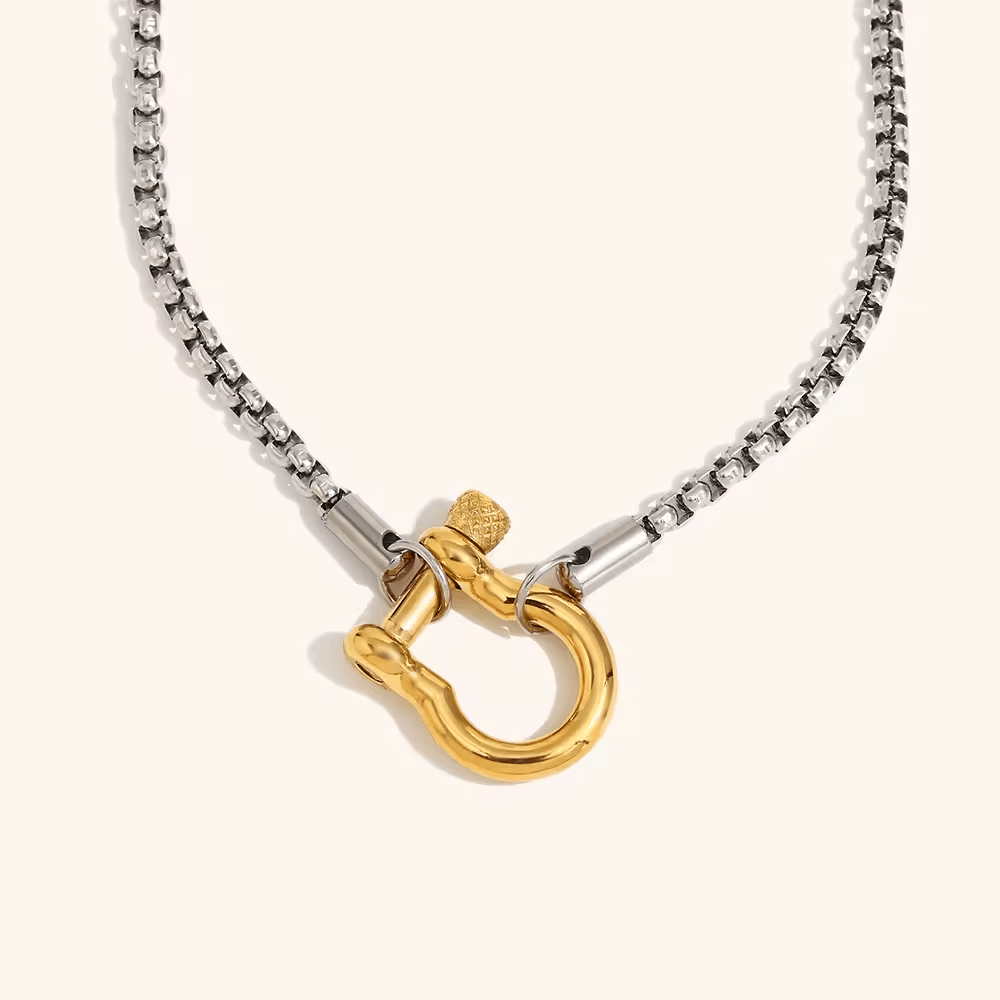 Buckle Lock Necklace ~ Deep South Originals - themonogram manor