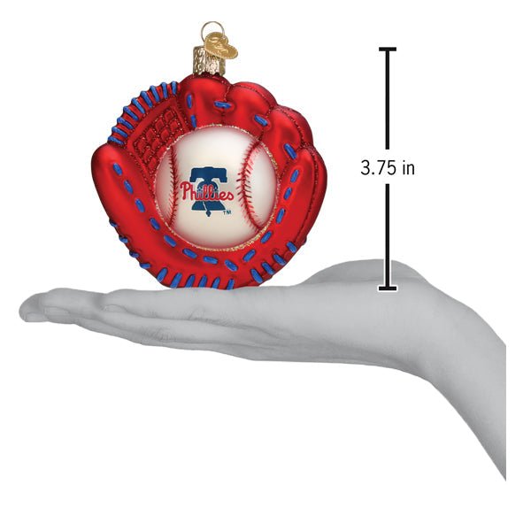 Phillies Baseball Mitt Ornament - themonogram manor