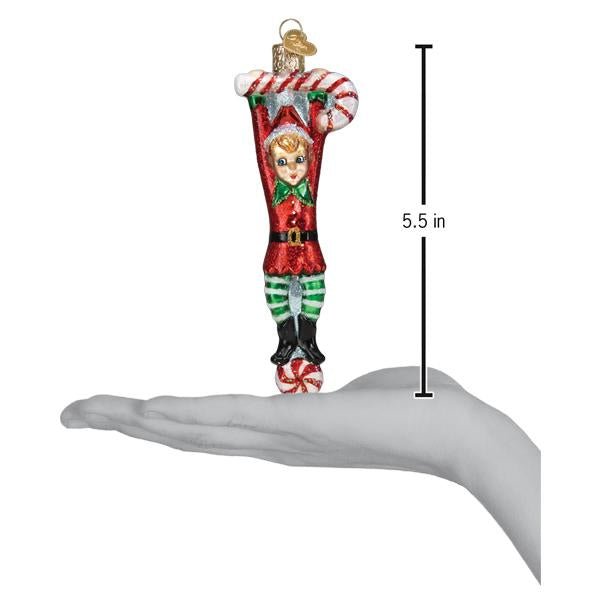 Playful Elf Ornament - #themonogram manor #