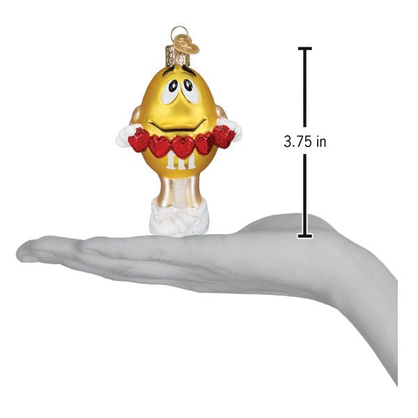 M&M'S Yellow Love You Ornament - themonogram manor