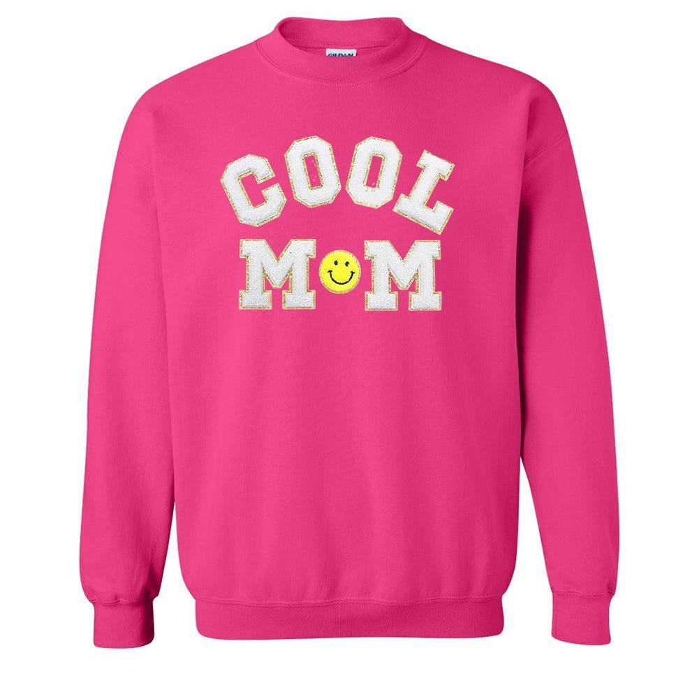 Cool Mom Letter Patch Sweatshirt - themonogram manor