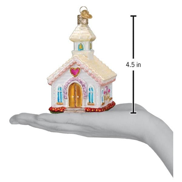 Wedding Chapel Ornament - #themonogram manor #