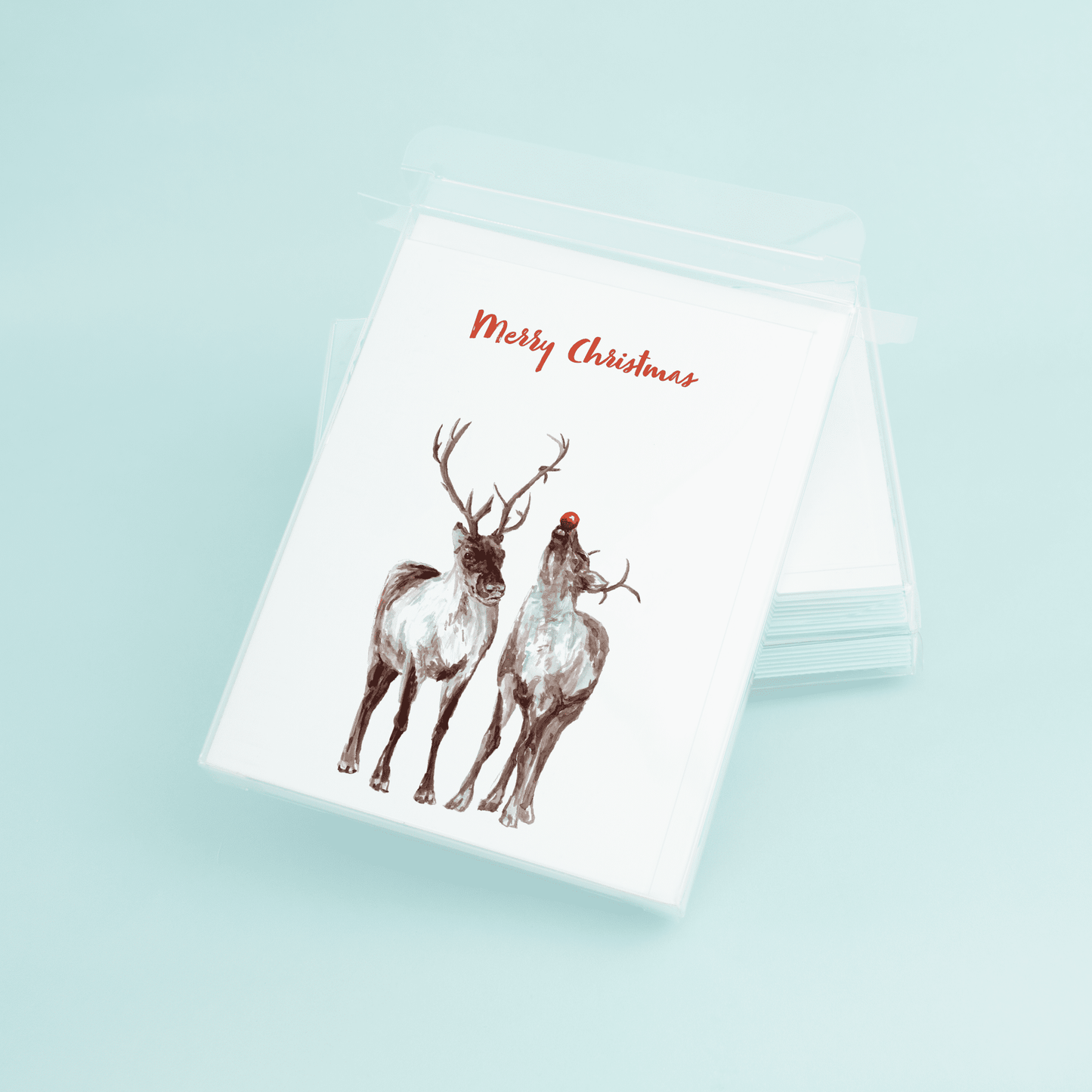 Reindeer "Merry Christmas" - themonogram manor