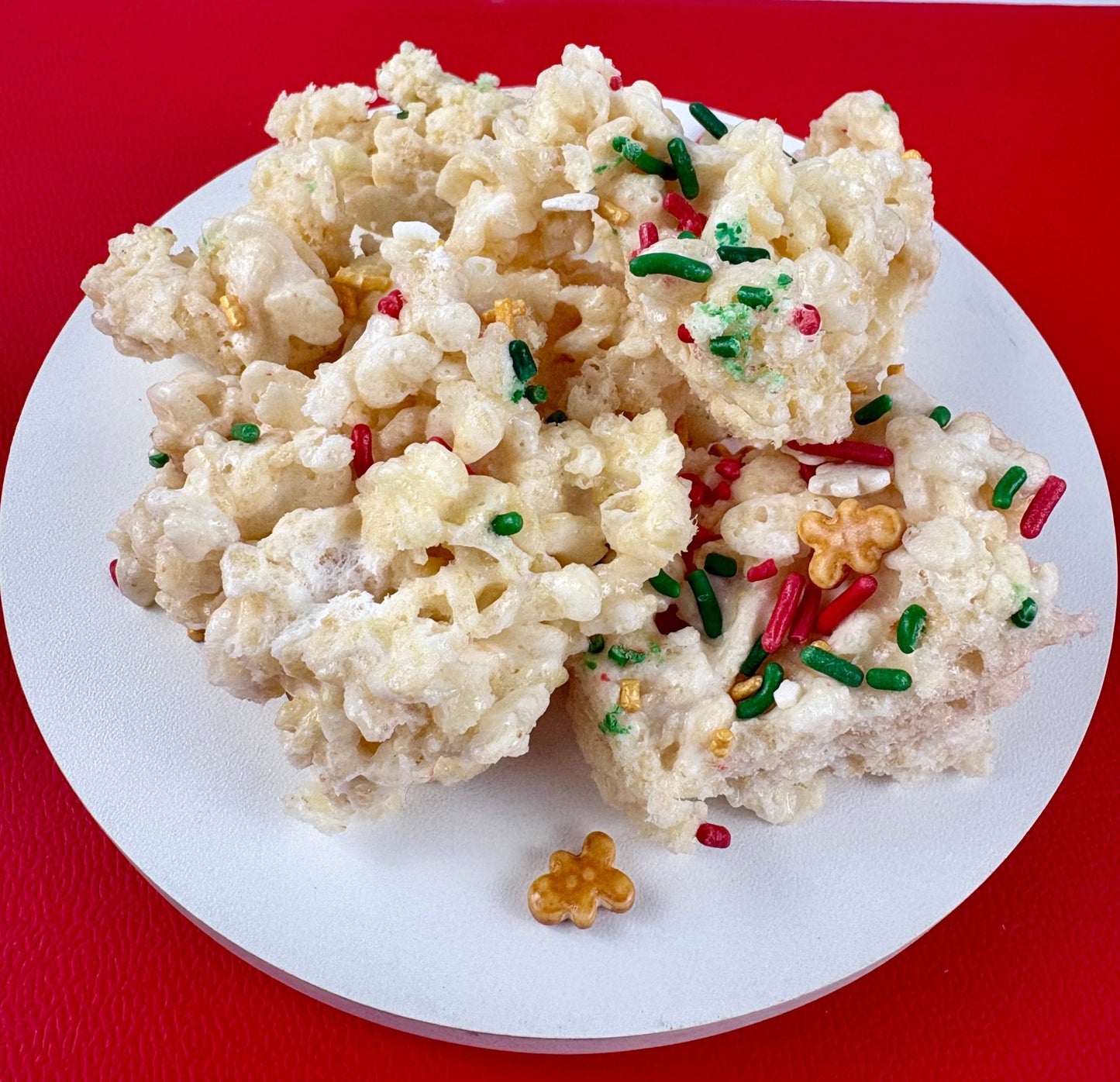 "Clusters" Christmas Crispie Mix Clusters - themonogram manor